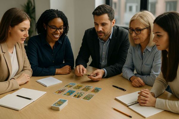 Cómo las cartas Lenormand optimizan la comunicación y el rendimiento de equipos en empresas